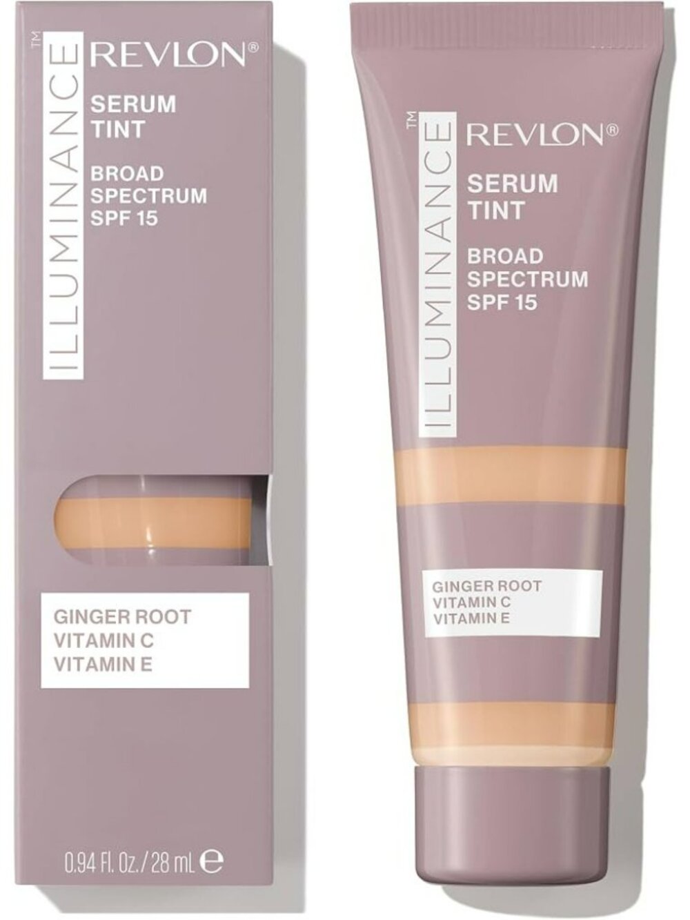 Revlon Illuminance Serum Tint SPF 15 - Lightweight Skin-Improving Makeup With Gi